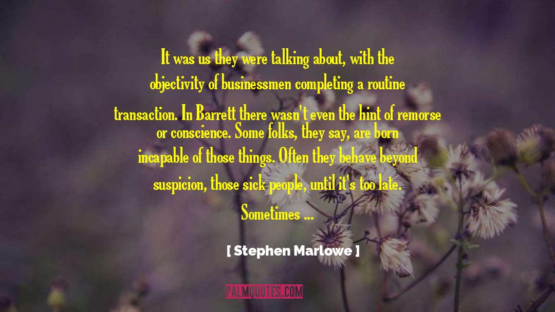 P S Martinez quotes by Stephen Marlowe