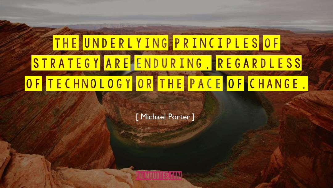 Pace Of Change quotes by Michael Porter