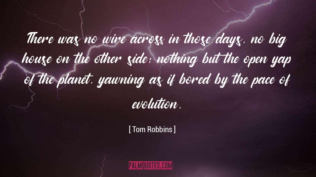 Pace quotes by Tom Robbins