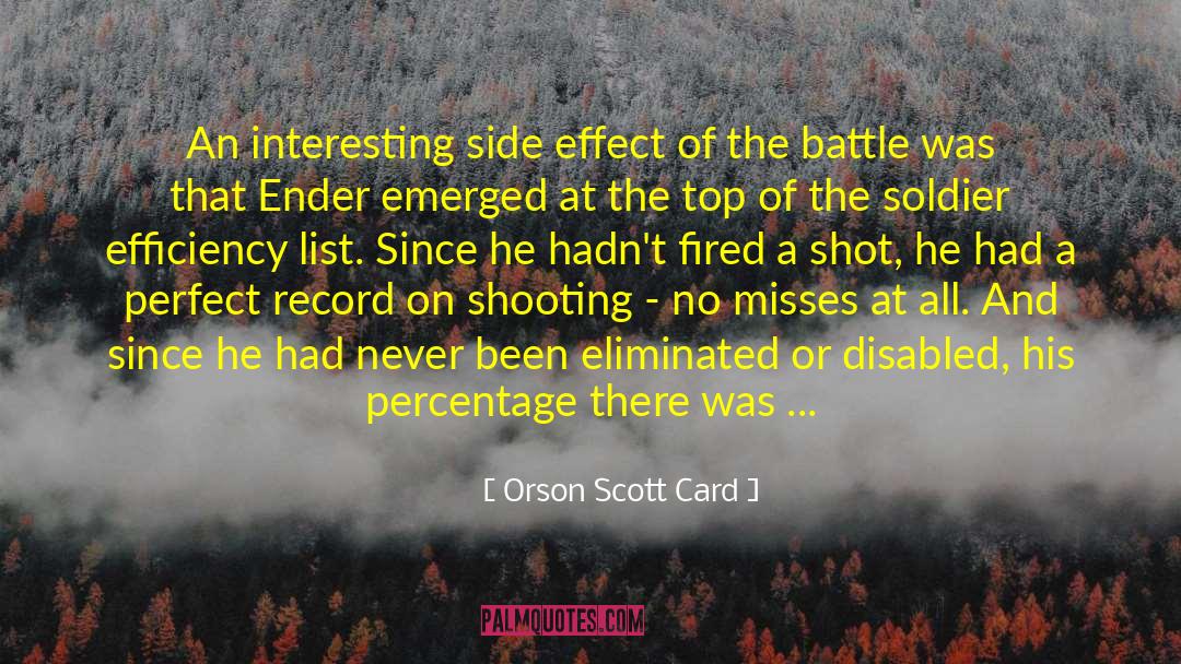 Pacesetting Leader quotes by Orson Scott Card