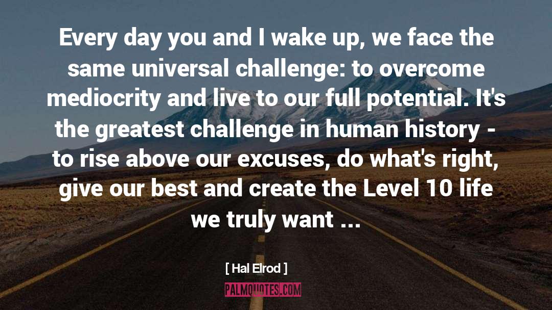 Pack Challenge quotes by Hal Elrod