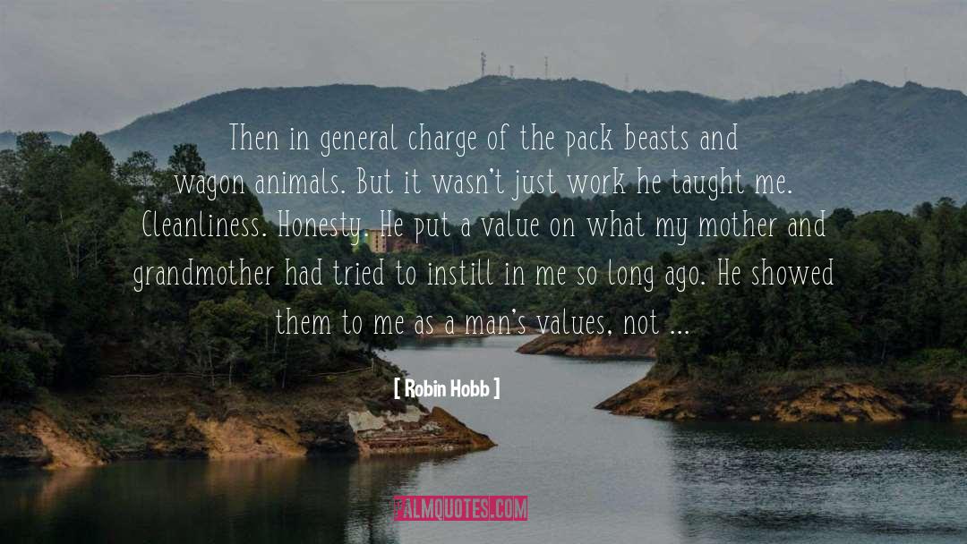 Pack quotes by Robin Hobb