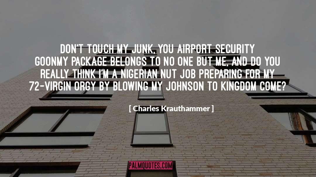 Package quotes by Charles Krauthammer