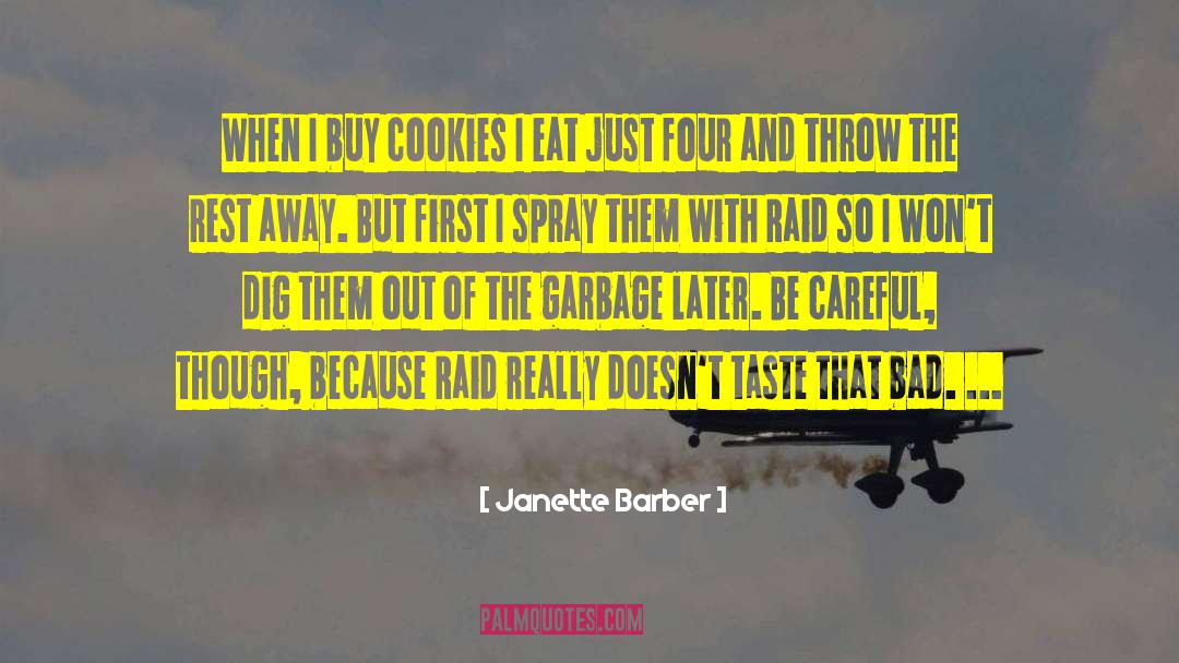 Packaged Cookies quotes by Janette Barber