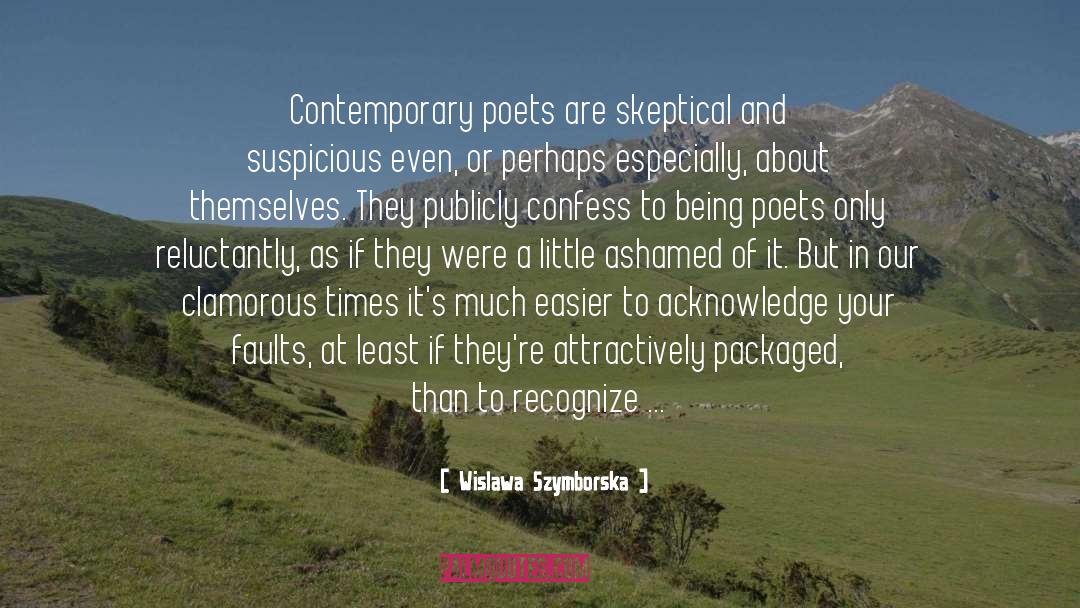 Packaged quotes by Wislawa Szymborska
