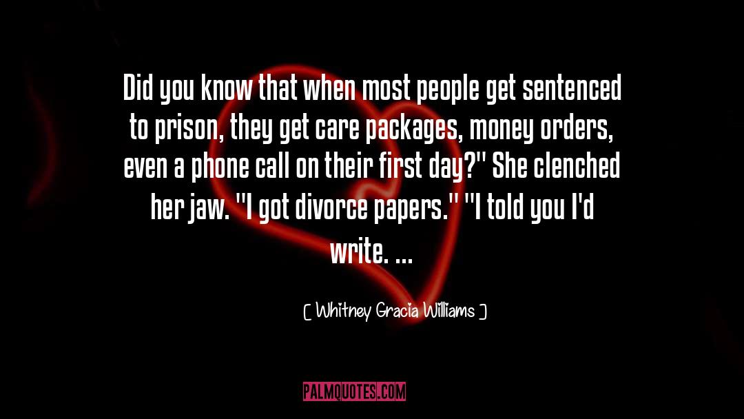 Packages quotes by Whitney Gracia Williams