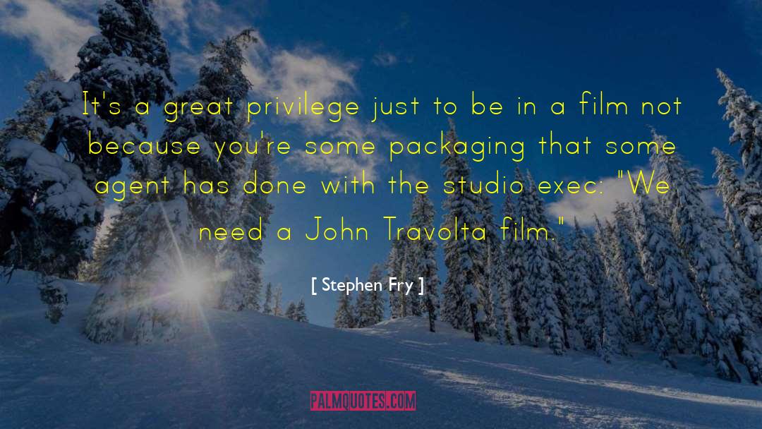 Packaging quotes by Stephen Fry