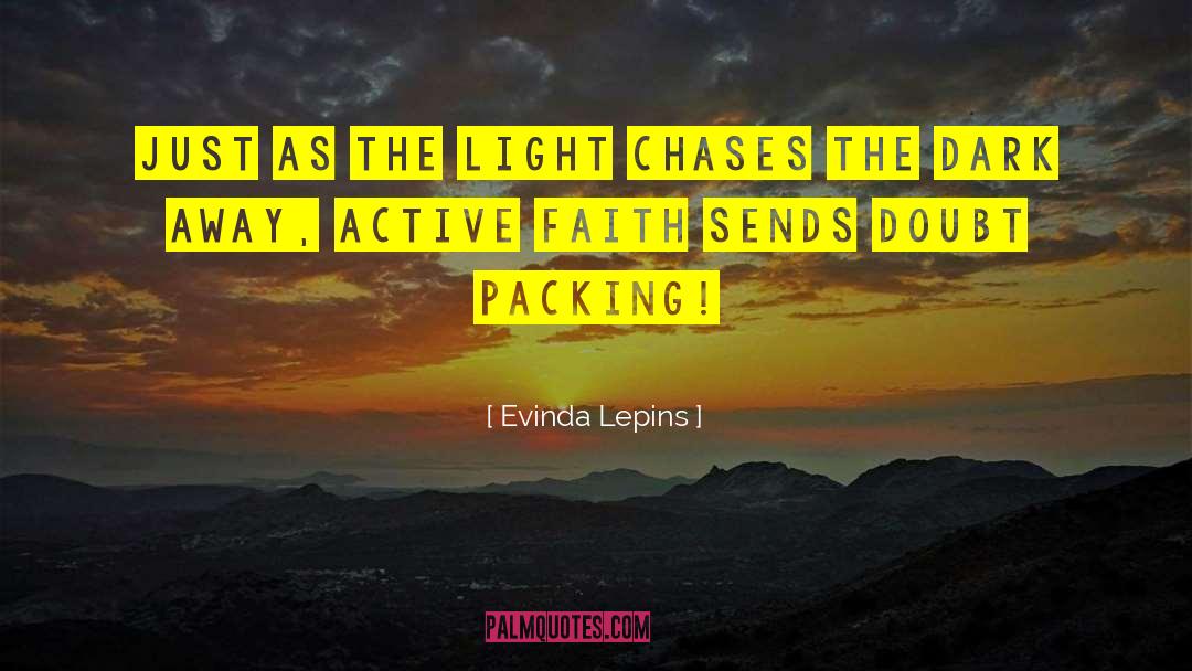 Packing Luggage quotes by Evinda Lepins