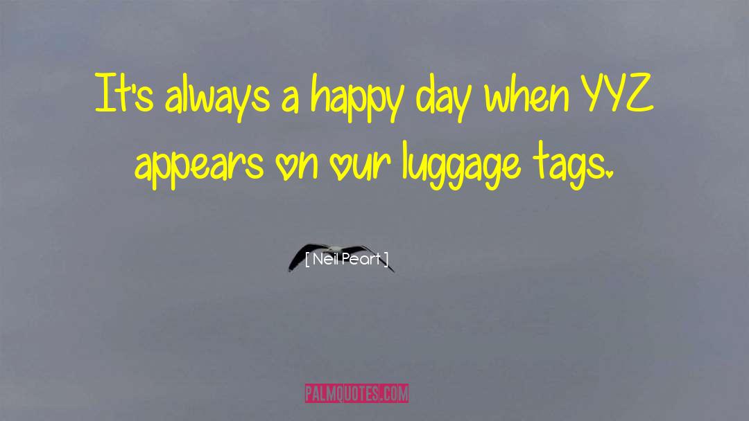 Packing Luggage quotes by Neil Peart