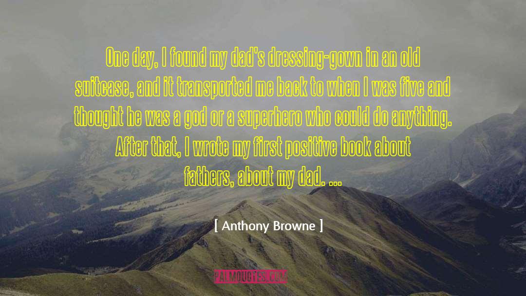 Packing Suitcase quotes by Anthony Browne
