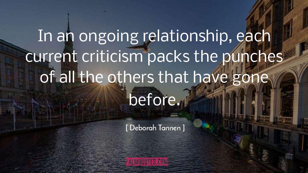 Packs quotes by Deborah Tannen