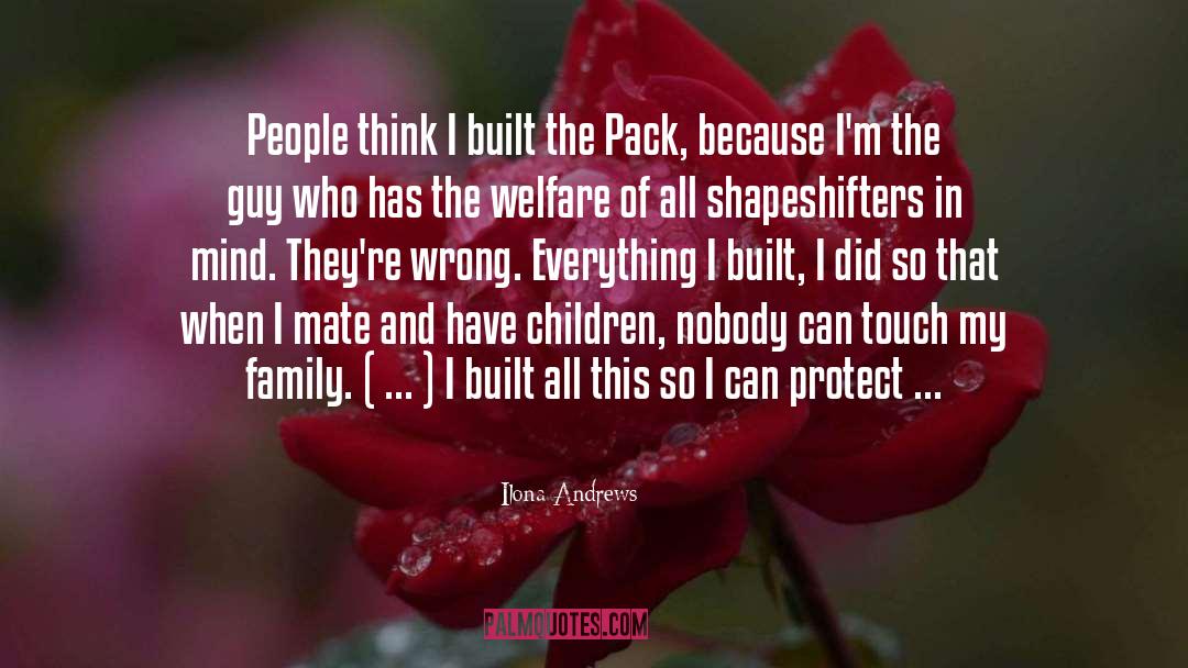 Packs quotes by Ilona Andrews