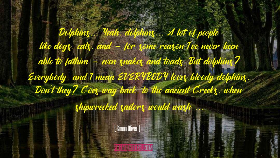 Paddling quotes by Simon Oliver