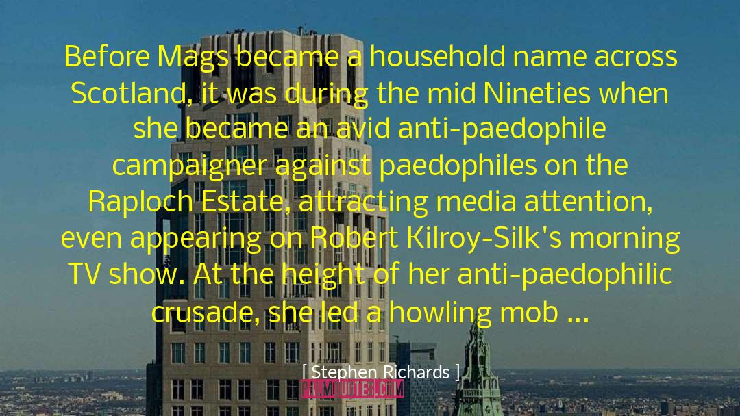 Paedophile quotes by Stephen Richards