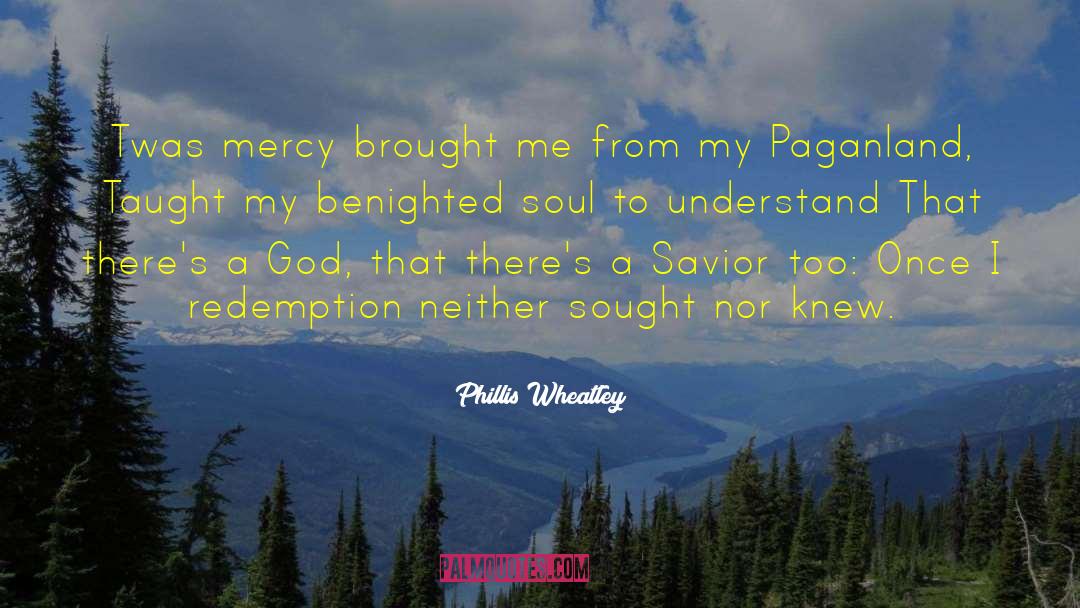 Pagan quotes by Phillis Wheatley