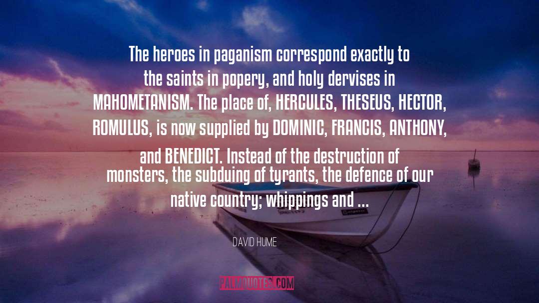 Paganism quotes by David Hume