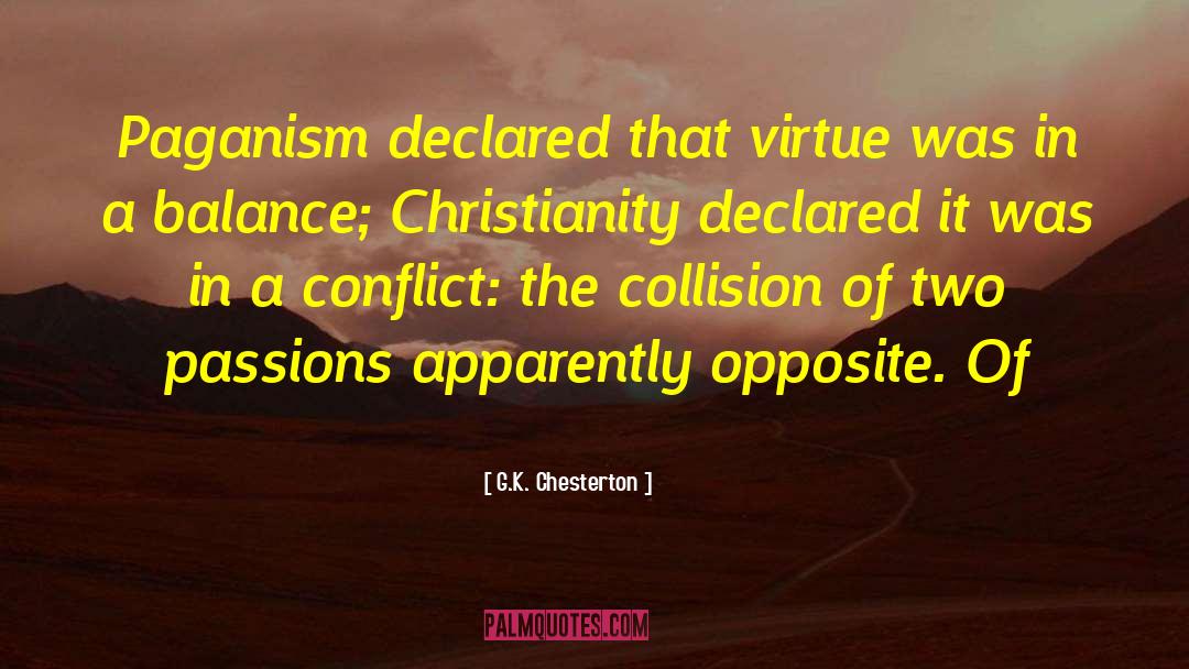 Paganism quotes by G.K. Chesterton