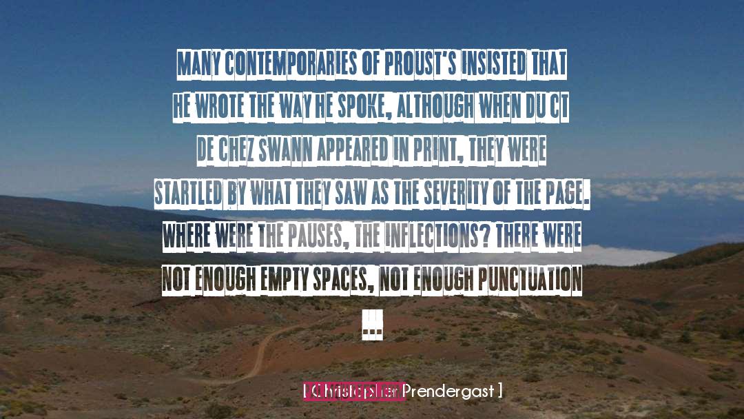 Page 1 quotes by Christopher Prendergast