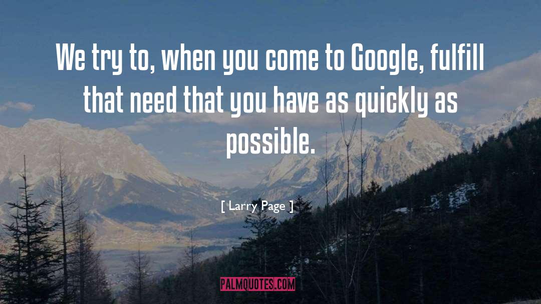 Page 1 quotes by Larry Page