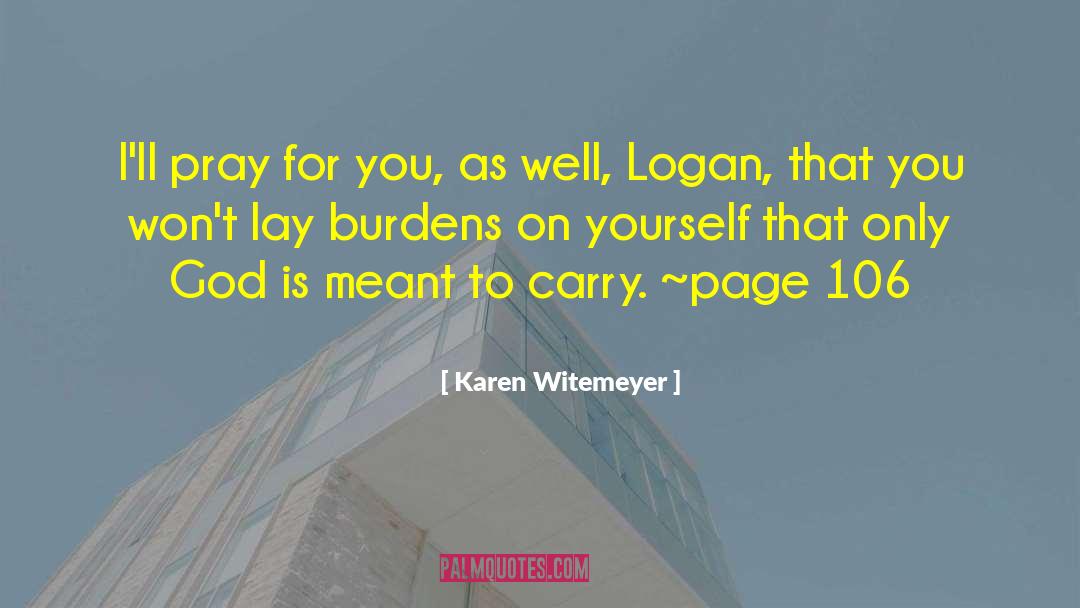 Page 106 quotes by Karen Witemeyer