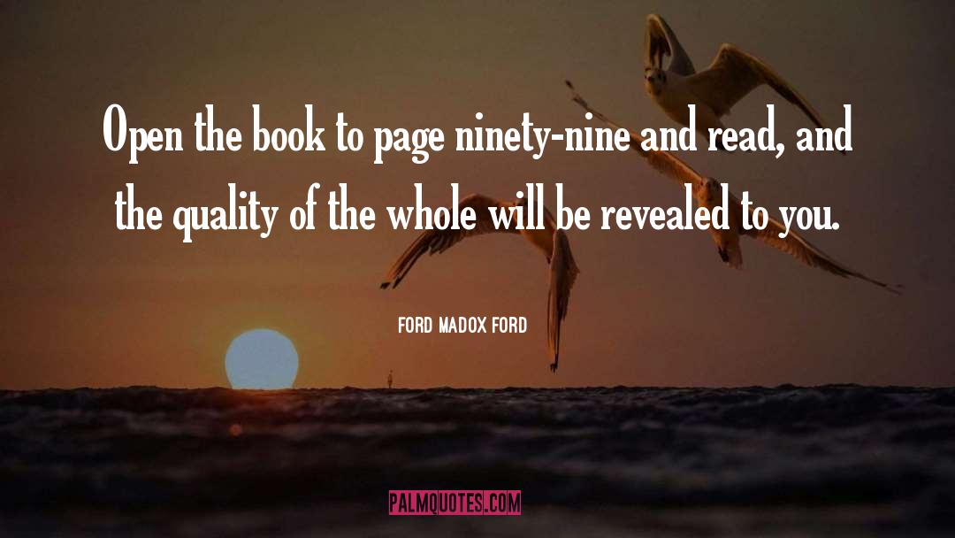 Page 117 quotes by Ford Madox Ford