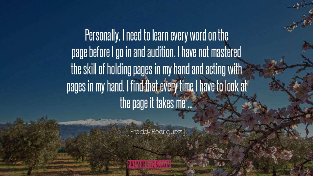 Page 130 quotes by Freddy Rodriguez