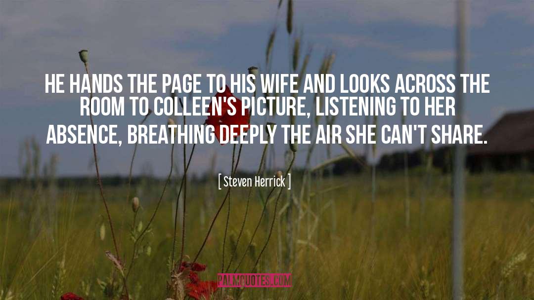 Page 138 quotes by Steven Herrick