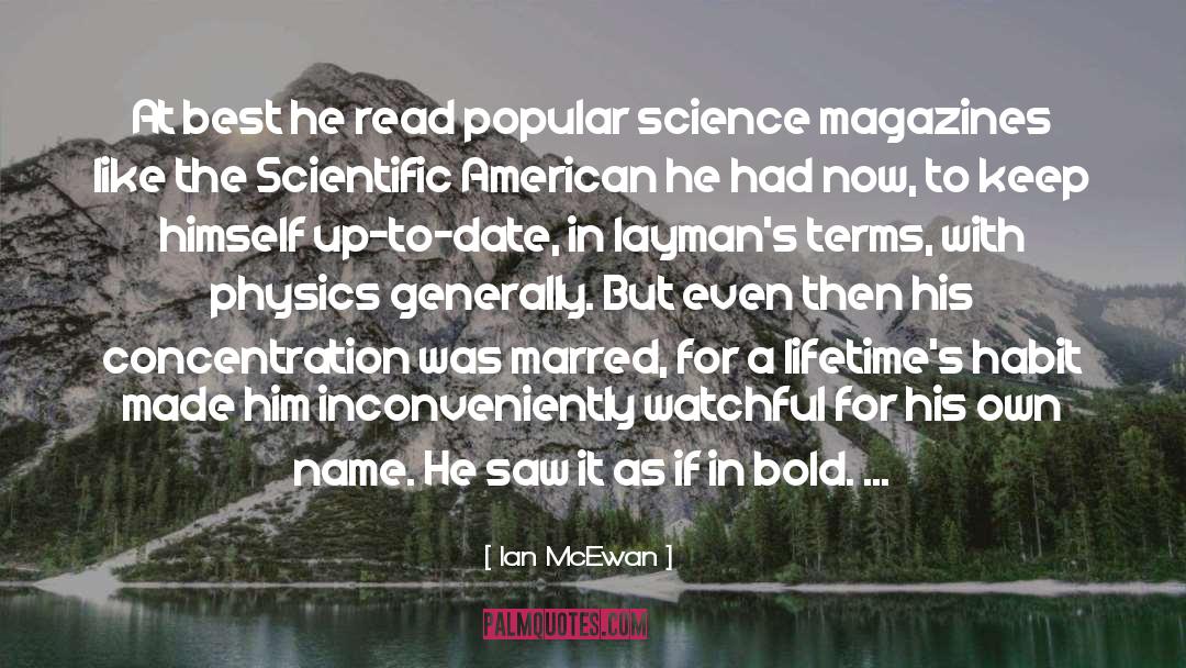 Page 232 quotes by Ian McEwan