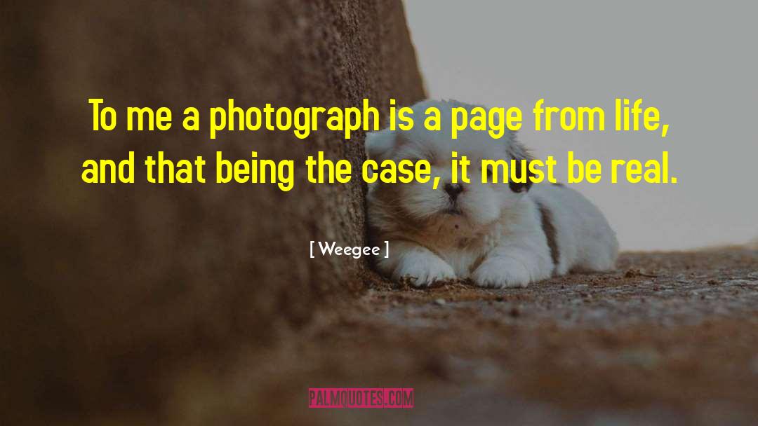 Page 240 quotes by Weegee
