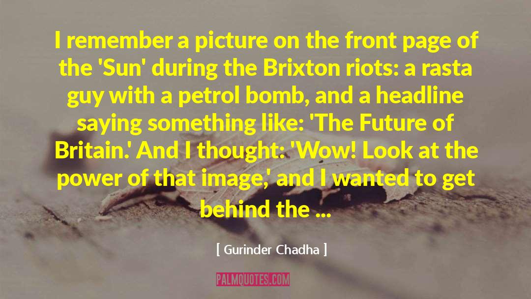 Page 35 quotes by Gurinder Chadha