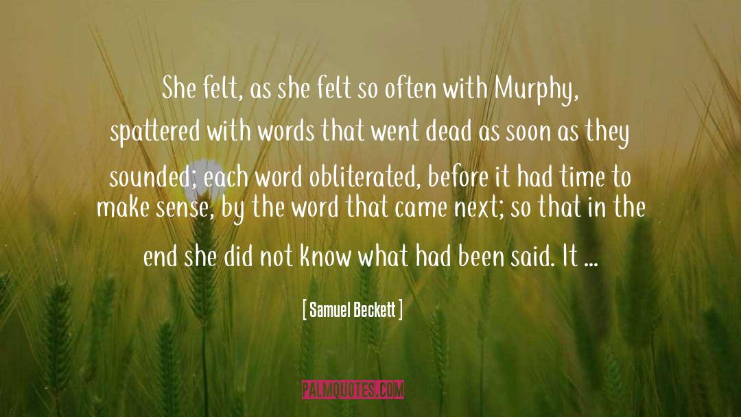 Paige Beckett quotes by Samuel Beckett