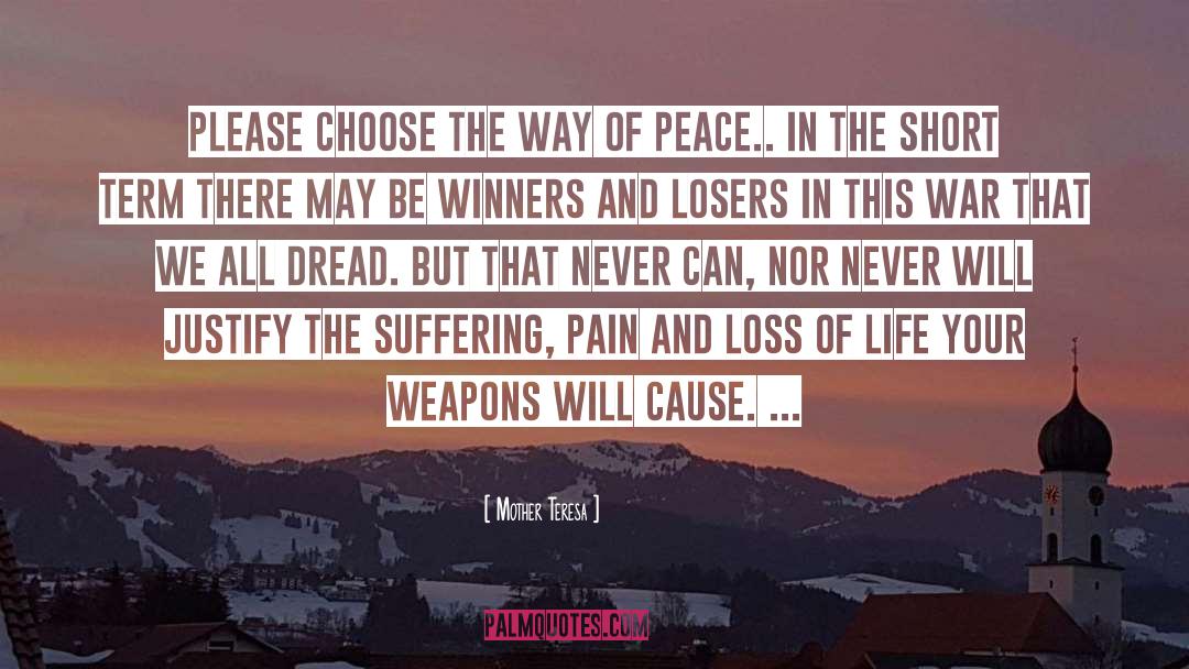 Pain And Loss quotes by Mother Teresa