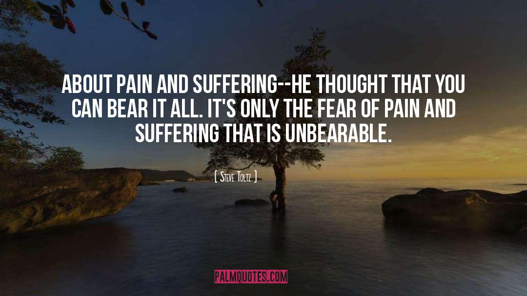 Pain And Suffering quotes by Steve Toltz