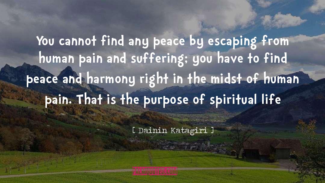 Pain And Suffering quotes by Dainin Katagiri
