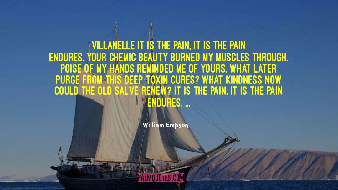 Pain Death quotes by William Empson