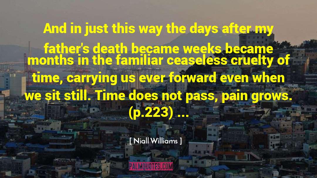 Pain Heroism quotes by Niall Williams