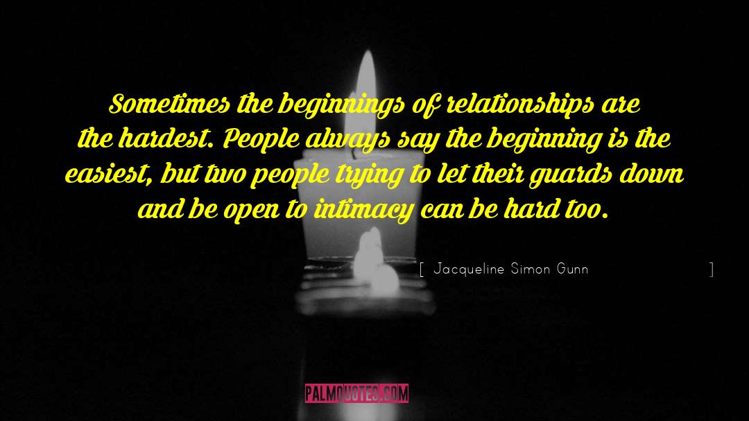 Pain In Love quotes by Jacqueline Simon Gunn