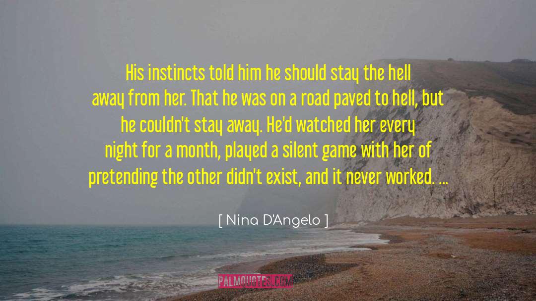 Pain Inside quotes by Nina D'Angelo