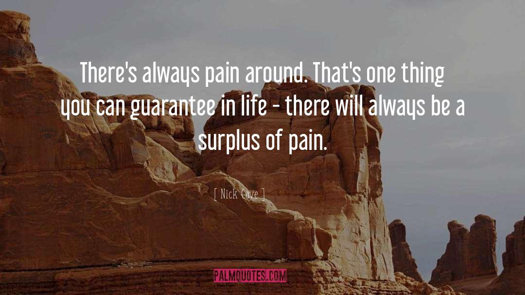 Pain Life quotes by Nick Cave