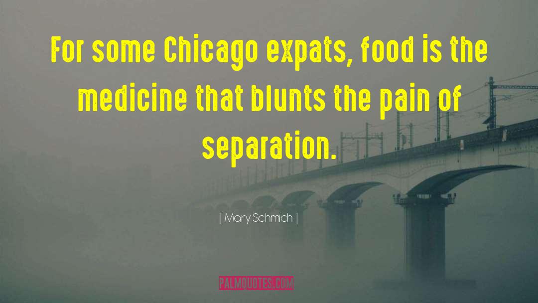 Pain Of Separation quotes by Mary Schmich
