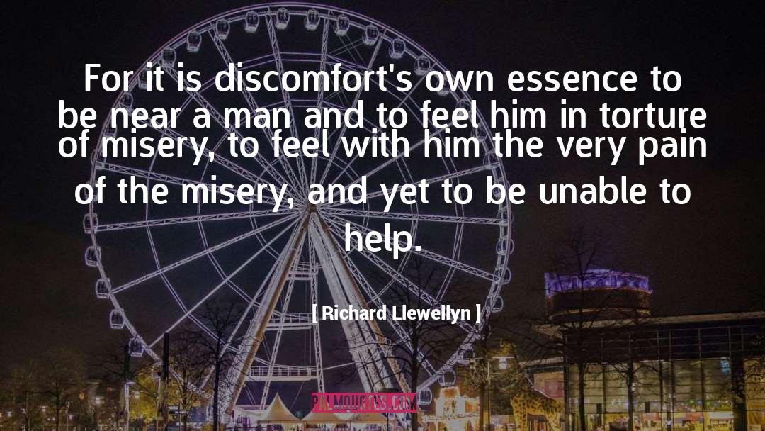 Pain Of The Misery quotes by Richard Llewellyn
