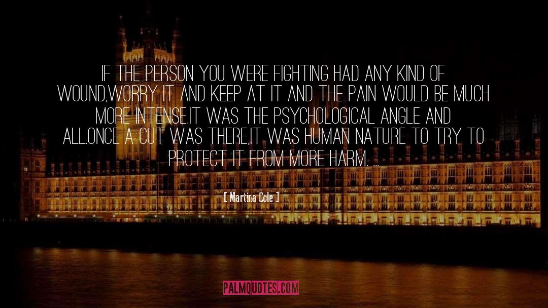 Pain quotes by Martina Cole