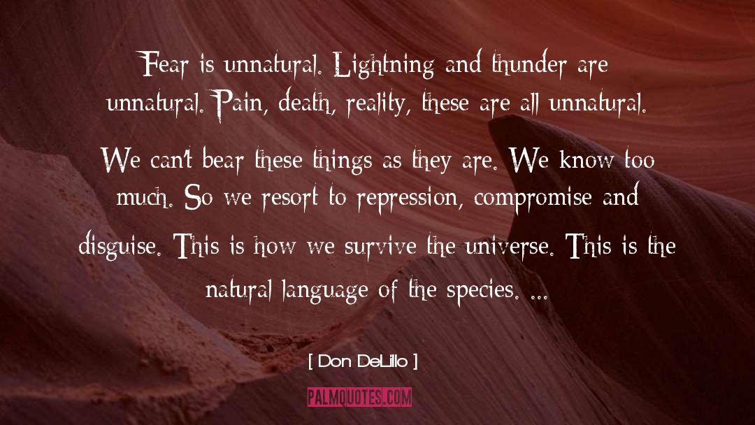 Pain Threshold quotes by Don DeLillo