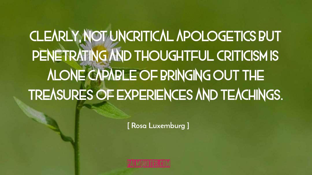 Painful Experiences quotes by Rosa Luxemburg