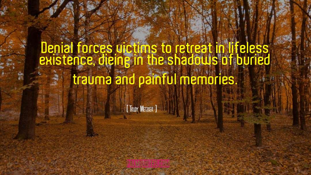 Painful Memories quotes by Trudy Metzger