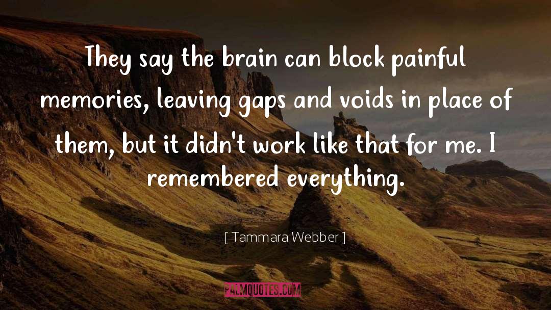 Painful Memories quotes by Tammara Webber