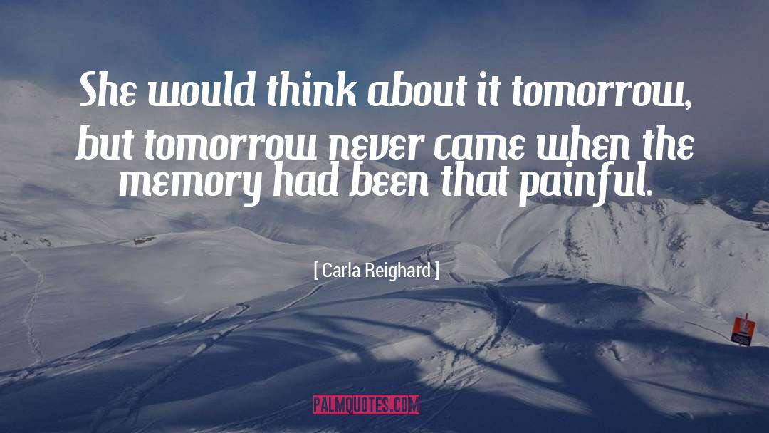 Painful Memories quotes by Carla Reighard