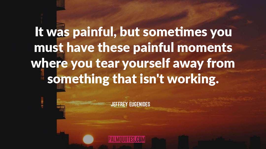 Painful Moments quotes by Jeffrey Eugenides
