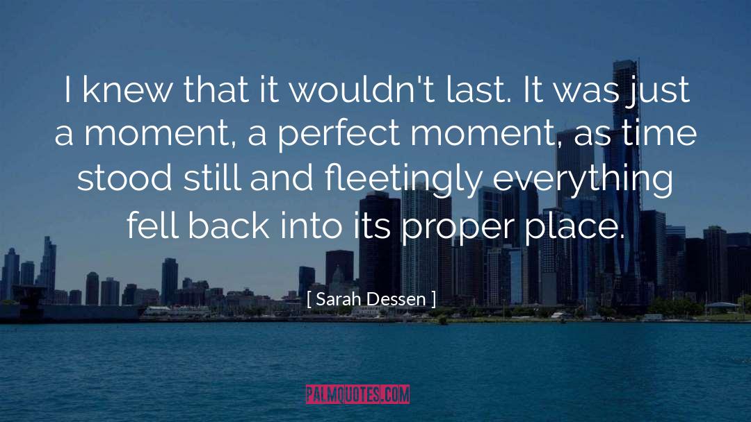 Painful Moments quotes by Sarah Dessen