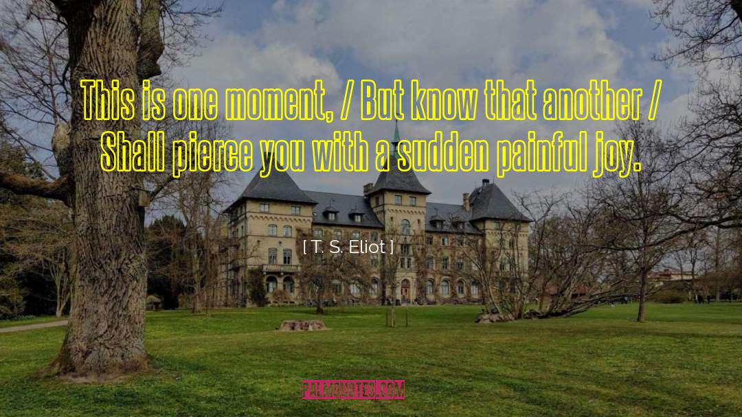 Painful Moments quotes by T. S. Eliot